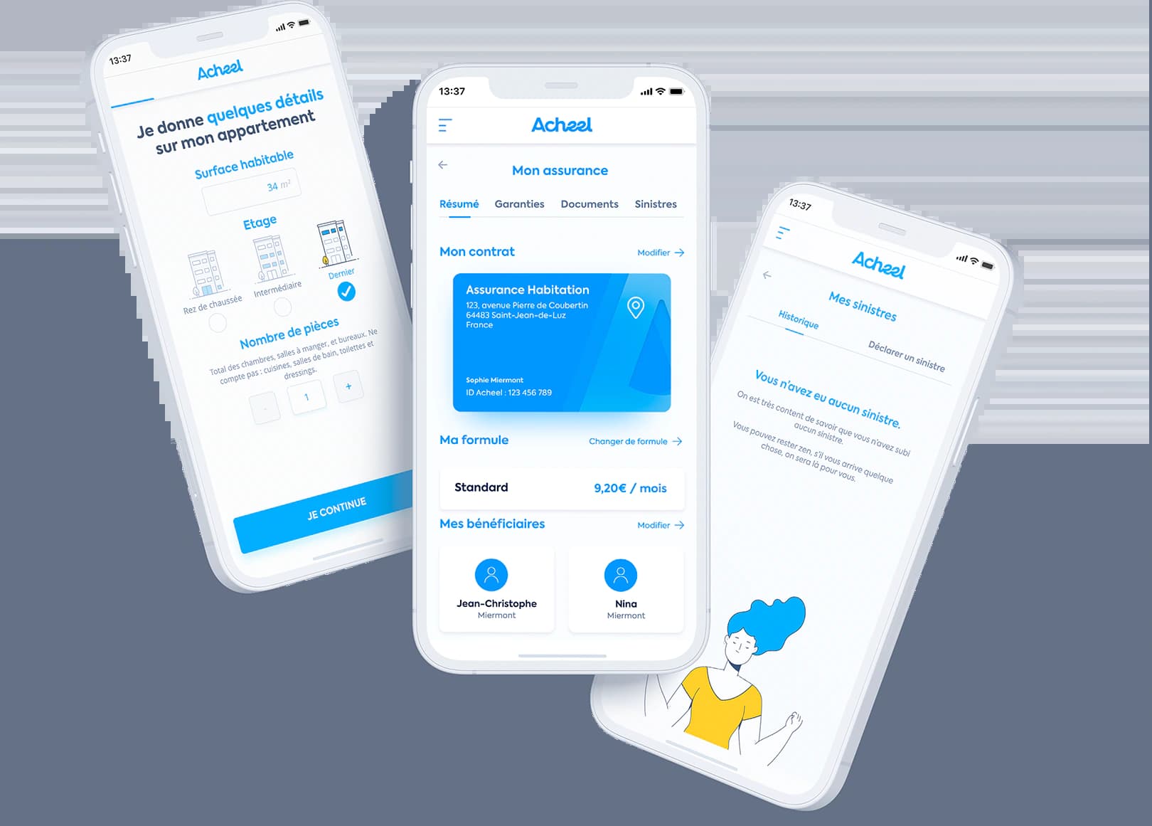 Une assurance [transparente] et [personnalisable.]