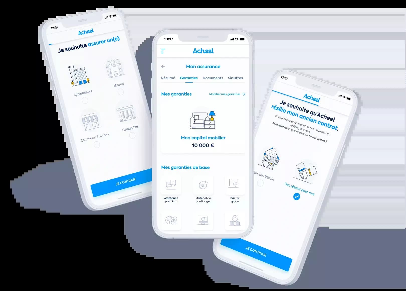 Une assurance [flexible] et [transparente.]
