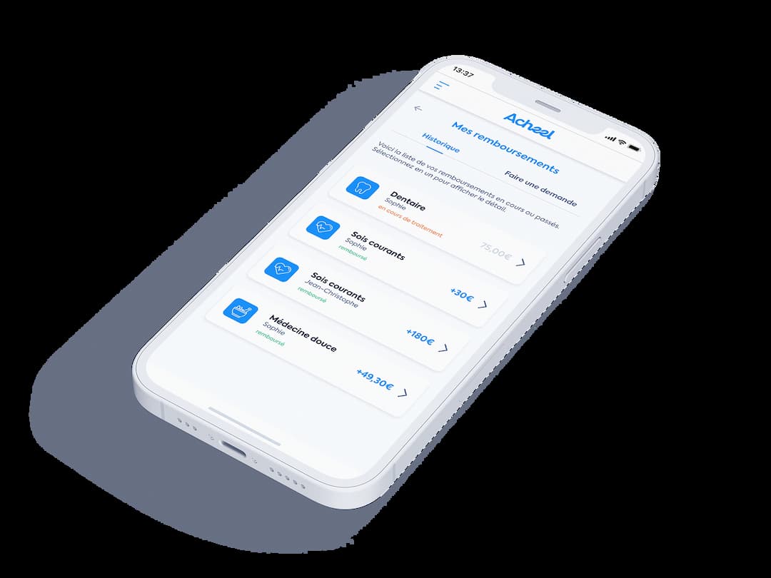 smartphone demande de remboursement