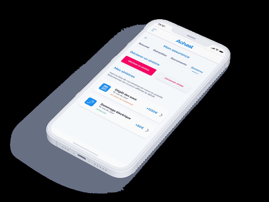 smartphone demande de remboursement